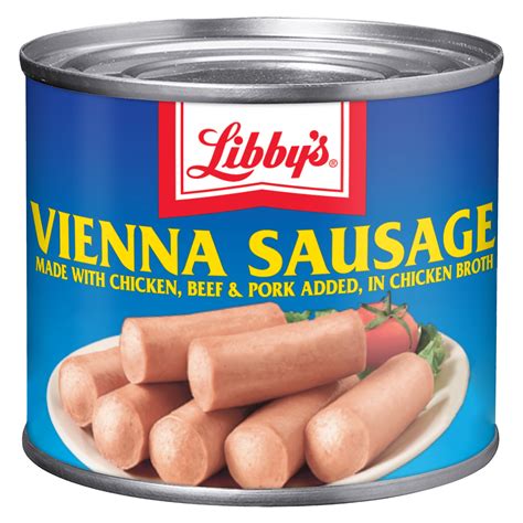 Versatile, ready to eat canned sausages can be an ingredient in an easy meal. . Canned sausage